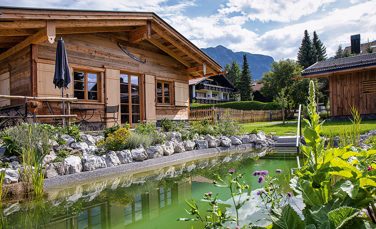 Heiraten und Flitterwochen in den Alpglück Chalets in Oberstdorf