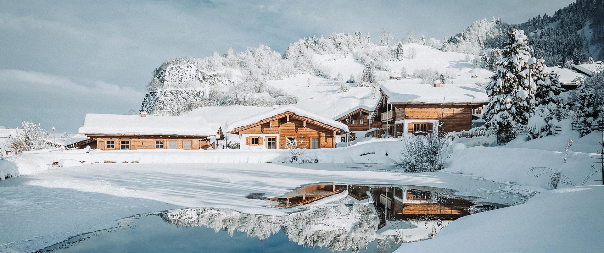 Chaletdorf Alpglück Winterurlaub Oberstdorf Bayern